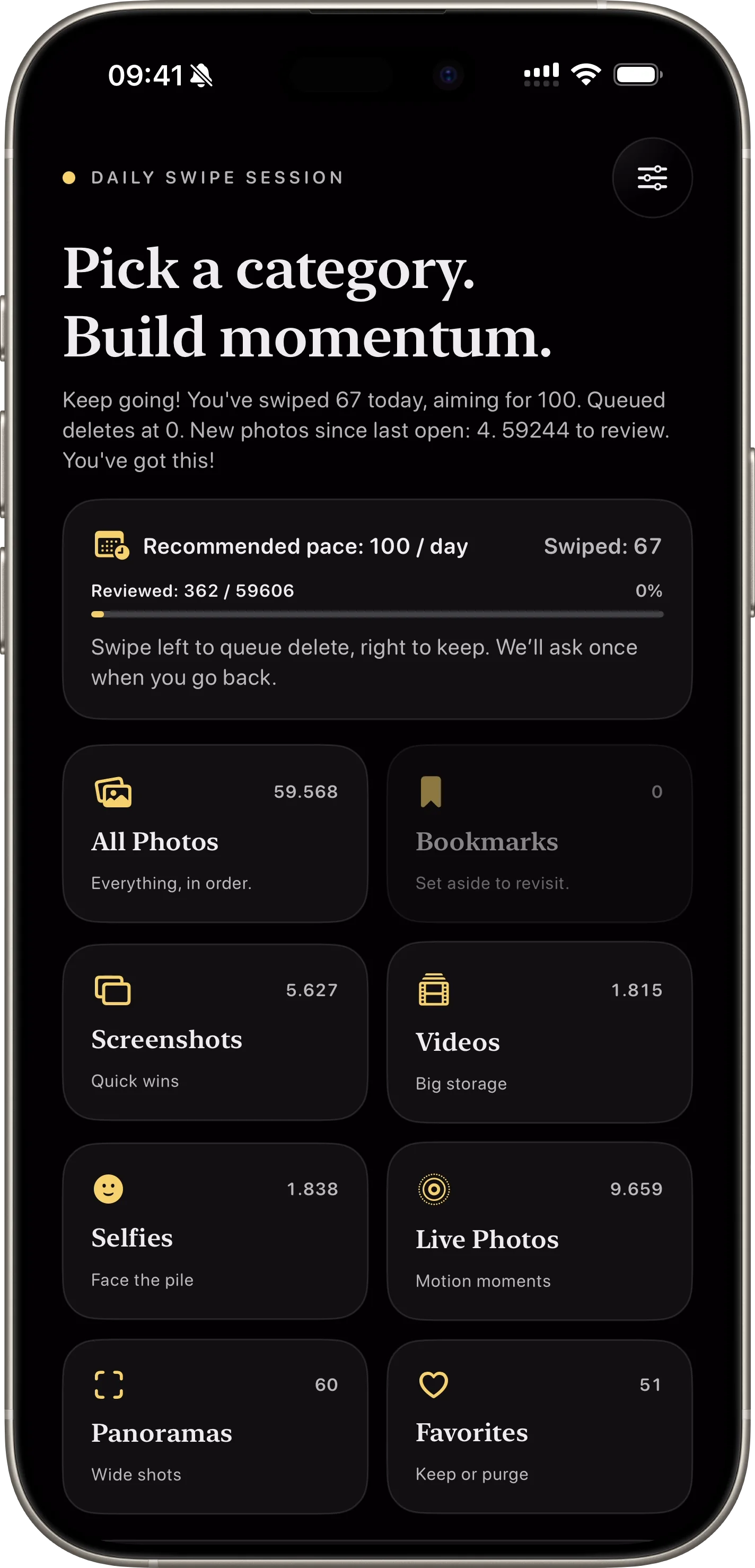 Daily Goals and Reminders